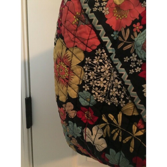 Vera Bradley Floral Print Large Duffle Iconic Bag Multi-Color - Picture 2 of 11